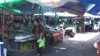 preview picture of video 'Phuket Town -  Grüner Markt Teil 2'