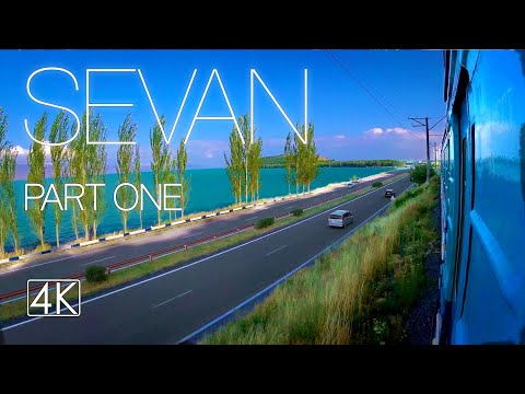 Virtual Tour to Sevan Lake with Yerevan-Shorzha Train, July 2022, 4K 60 fps, Part 1