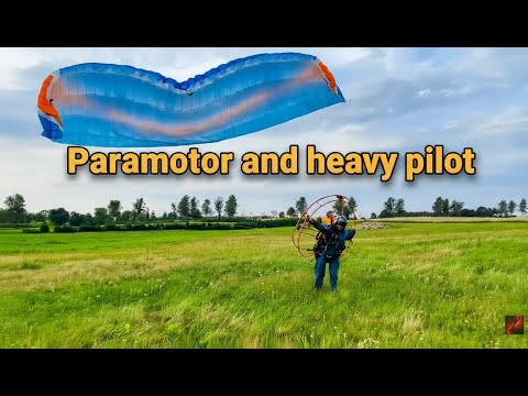 Too Heavy to Fly? Massive Pilot vs. Old Paramotor