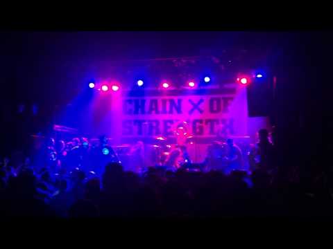 Chain Of Strength "Too Deep Until Now" Rev 25 showcase Irving Plaza, NYC, 10/12/2012