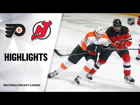 Flyers @ Devils 1/28/21 | NHL Highlights