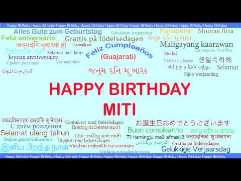 Miti   Languages Idiomas - Happy Birthday