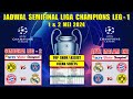 Jadwal Semifinal Liga Champions 2024 Live SCTV ~ MUNCHEN vs REAL MADRID ~ DORTMUND vs PSG