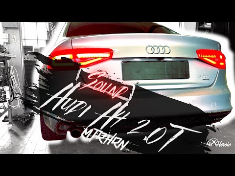 Motor Heroin Exhaust Audi A4 2.0 TFSI Stufe 3 Sport Abgasanlagen Umbau