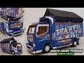 MEMBUAT MINIATUR TRUK WAHYU ABADI TERBARU 2023 DARI KARDUS BISA OLENG