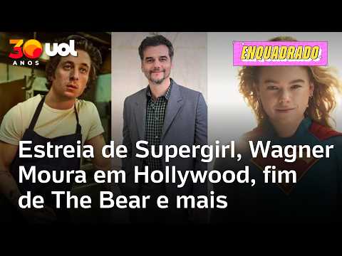 Supergirl estreia nos cinemas, Wagner Moura em Hollywood, fim de O Urso e mais
