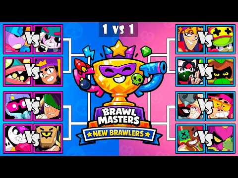BEST NEW BRAWLER In Brawl Stars | Brawl Stars Tournament | Pierce & Glowbert New Brawlers