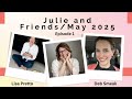 Julie And Friends May Episode 1 Strawberry Slush Double Diamond Fun Fold And Impressions Abloom