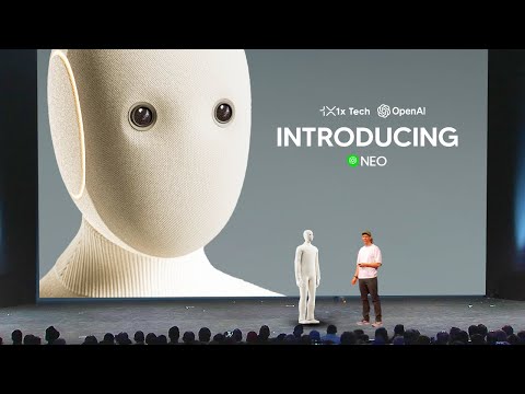 Der humanoide Roboter NEO hat die KI-Branche verblüfft (1x Tech NEO Humanoid Robot)