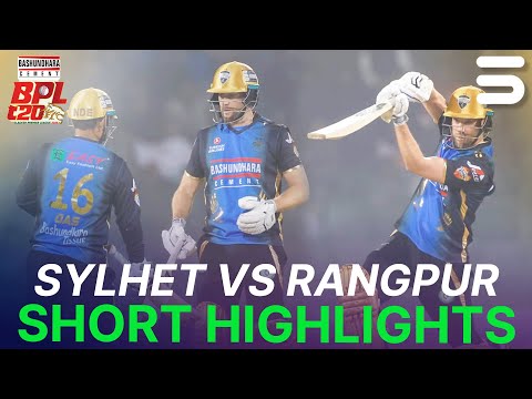 Short Highlights | Sylhet Titans vs Rangpur Riders | Match 10 | BPL 2025-26 | M3Z1K