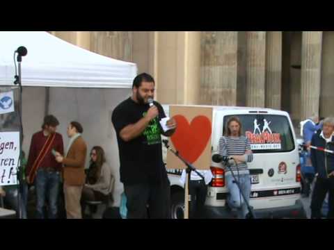 Mahnwache Berlin 02.06.2014 - Rede von Patrik Baboumian