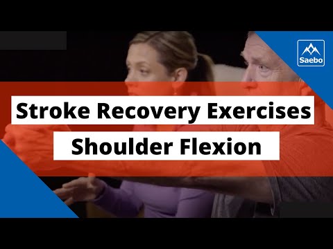 Best Stroke Recovery Passive Exercises - Shoulder Flexion