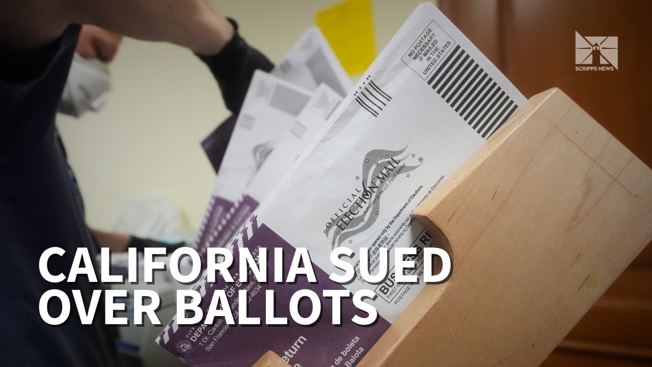 Justice Department sues California over mail-in ballots from approximately 20,000 likely noncitizens ahead of midterm elections