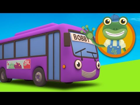 Bobby the Bus visits Gecko's Garage | Bus Video For Kids Video