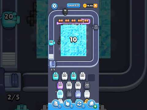 Pixel Flow Level 631 Walkthrough