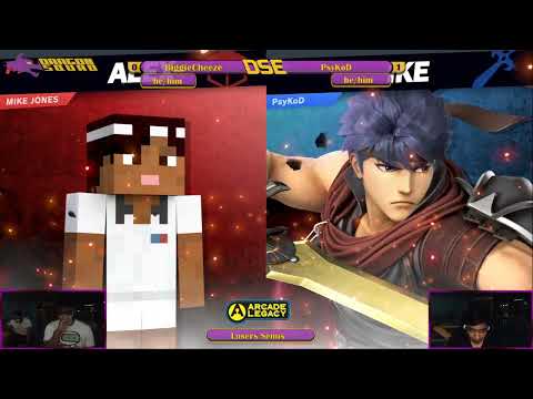 PsyKod (Ike) Vs BiggieCheeze (Steve) Arcade Legacy 87 Losers Semis