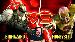 CAN BANE HANDLE THE SPEED FORCE?! Biohazard (Bane) vs HoneyBee (Flash/Reverse Flash)