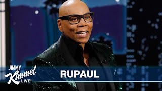RuPaul on Superman vs Spider-Man, Guest Hosting Kimmel &amp; Celebrating Christmas