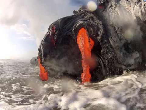 Incredible Lava footage Video
