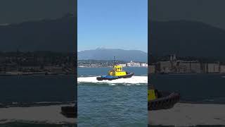 Showing off for the Cruise Ship 😂 #cruise #cruising #ship #vancouver