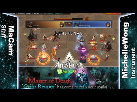 Titan 12/03/2017 AM: Semifinal - MaCam vs MichelleWong - Atlantica Online