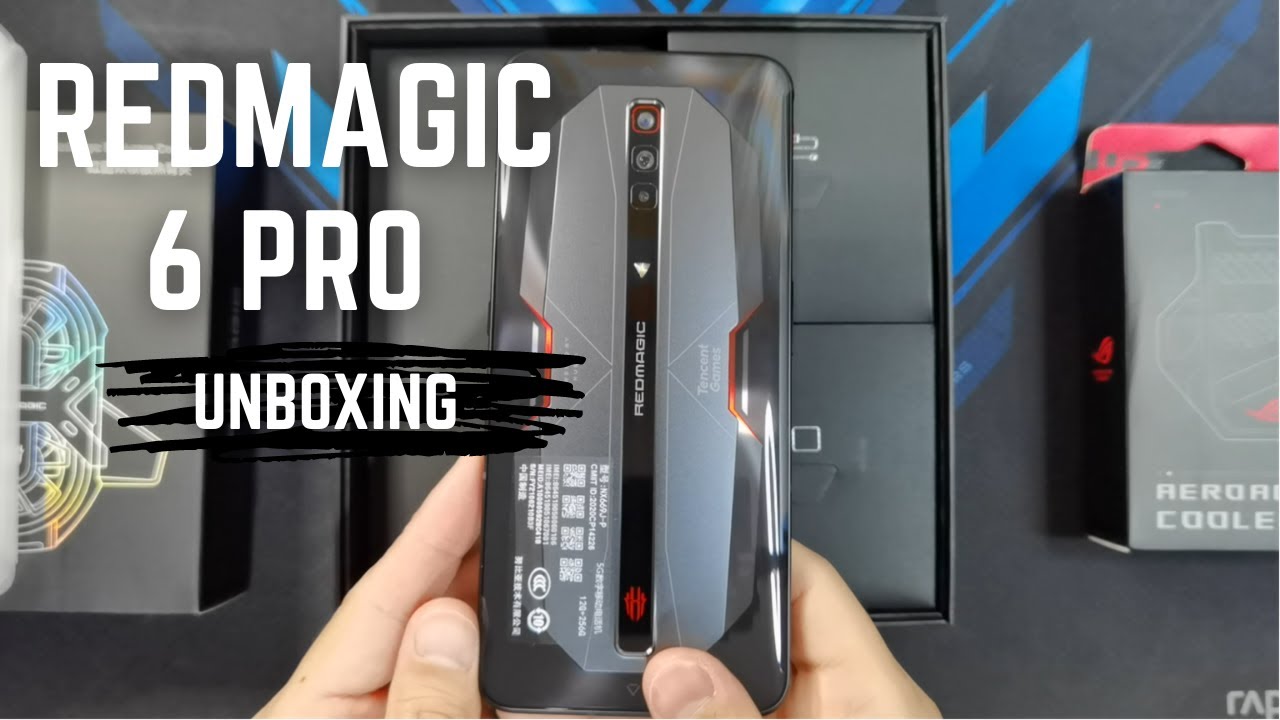 NUBIA REDMAGIC 6 PRO Tencent Edition Unboxing and quick review