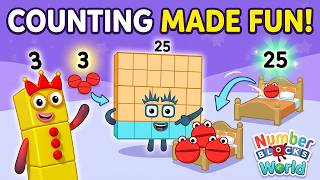 Numberblocks World Educational Video | Learn Numbers And Counting Fun For Kids