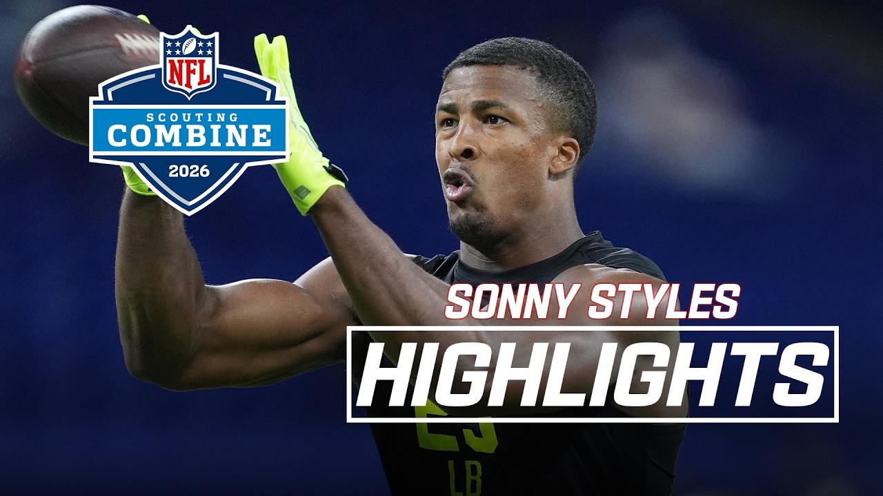 Sonny Styles' 2026 NFL Scouting Combine Workout