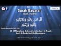 Surah Baqarah Last 2 Verses Sheikh Ziyad Patel Memorizing Made Easy 1080pᴴᴰ