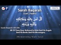 Surah Baqarah [Last 2 Verses] - Sheikh Ziyad Patel ...