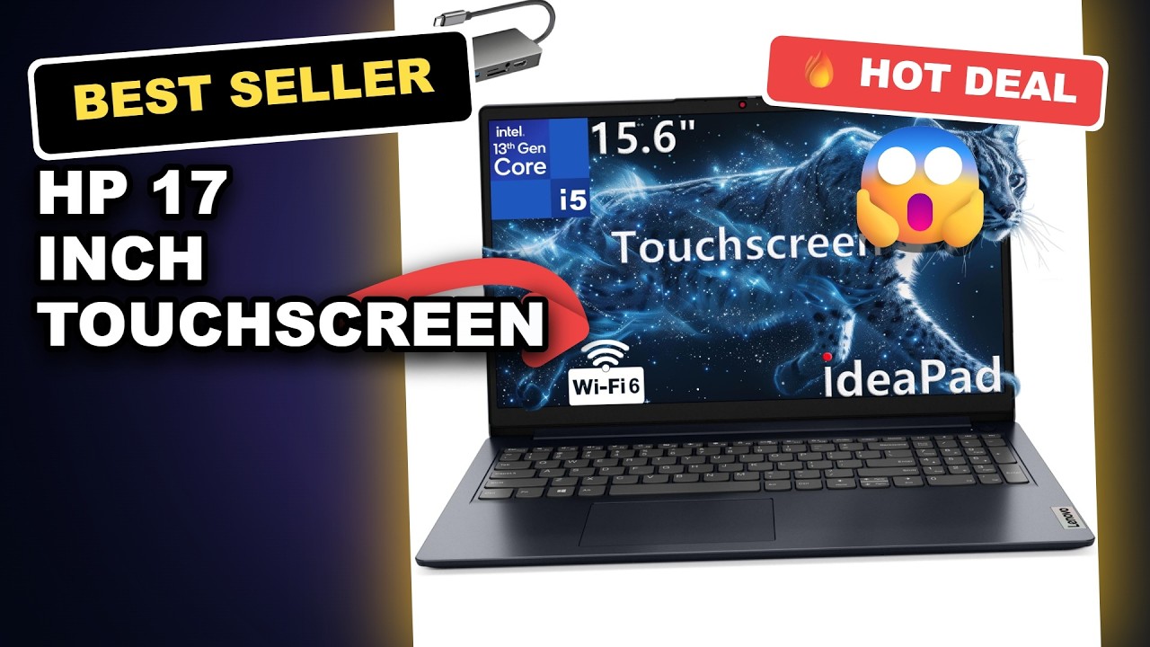 HP 17 Inch Touchscreen Laptop Review: Best College Laptop for Design & Productivity?