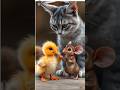 Jerry Save Baby Duck From Tom Shorts Cartoon Ai