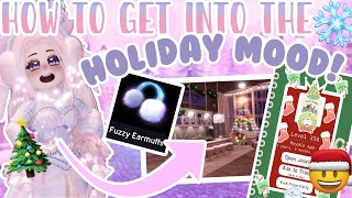 ✨HOW TO ACHIEVE THE ULTIMATE 🎁 HOLIDAY MOOD IN RH! *3 STEPS!* 🏰✨
