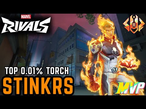 65 ELIMS! TOP 0.01% HUMAN TORCH • STINKRS • MARVEL RIVALS SEASON 4