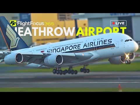 Heathrow Airport Live - Friday 26th December 2025