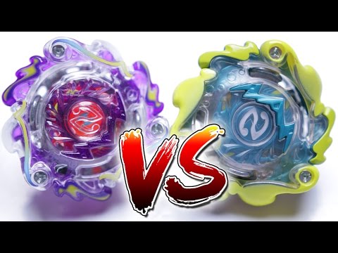 BEYBLADE BURST BATTLE | Nova Neptune VS Nepstrius N2 - Takara Tomy VS Hasbro
