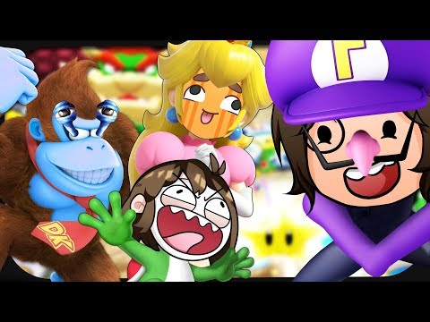 4 YouTuber werden in Mario Party 4 von einer Lawine erwischt!