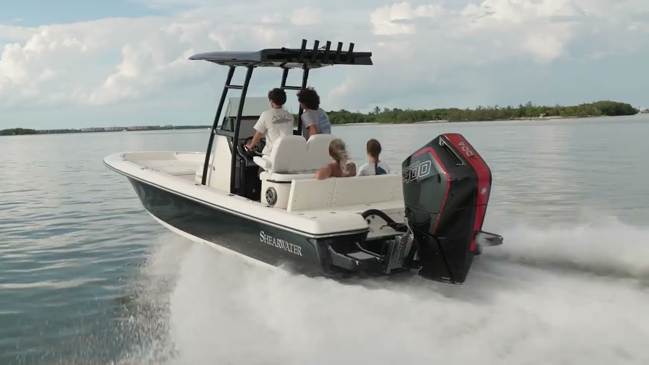 HOT - Shearwater 260 SS Carolina - Mercury 400 R V-10