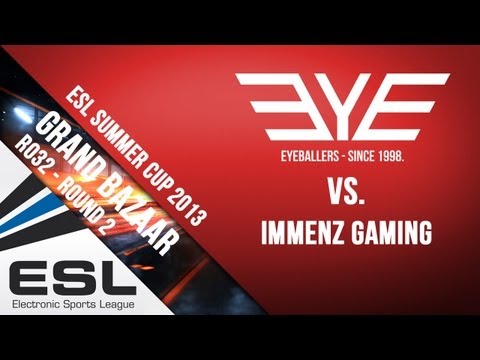 EYEBALLERS vs ImmenZ Gaming | ESL BF3 SQR 4on4 Summer Cup 2013 | Grand Bazaar | Round 2