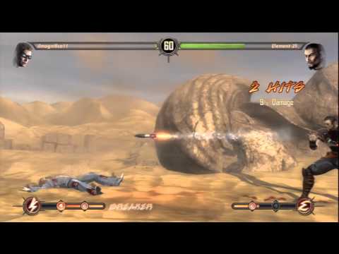 Mortal Kombat 9 , Online Cage Fail !