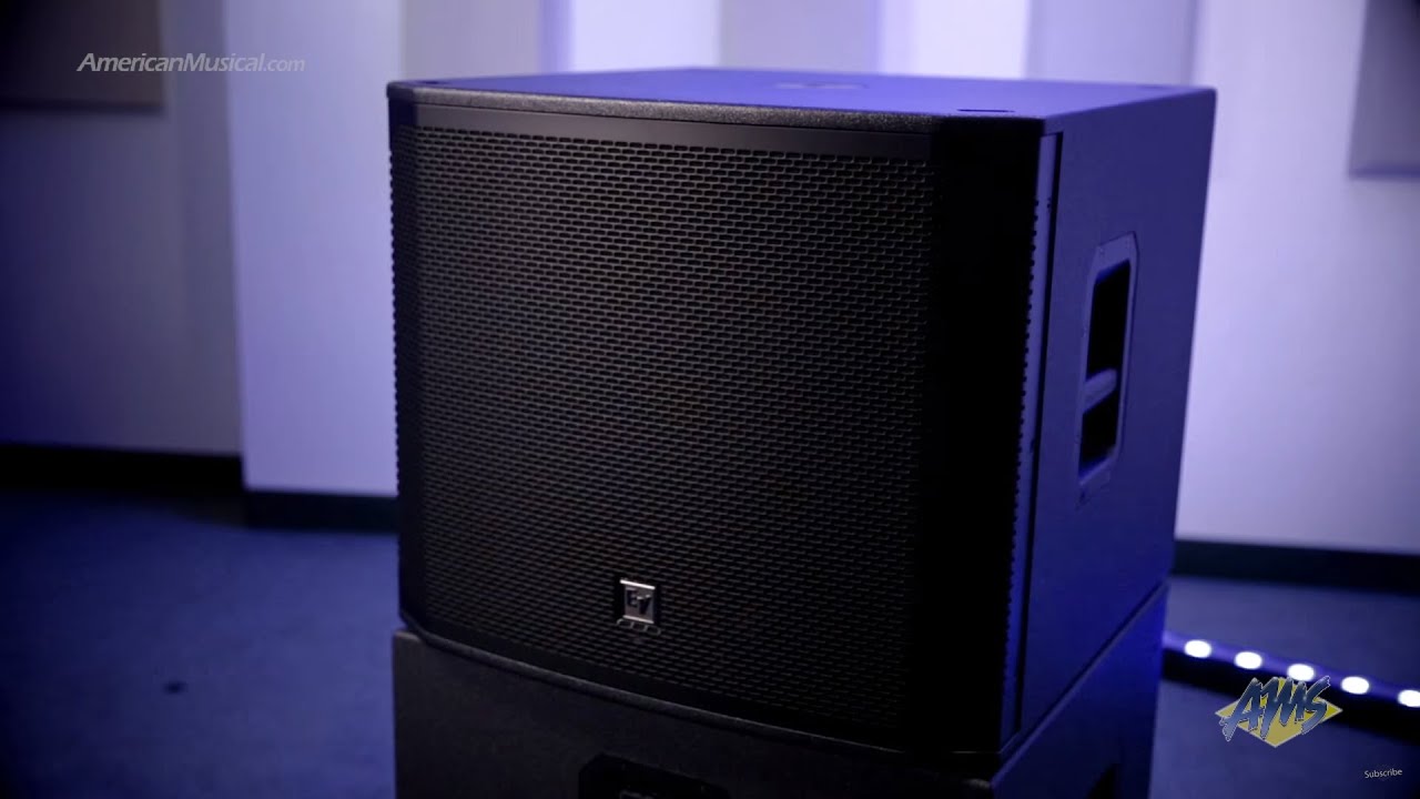 video Loa karaoke Electro Voice EKX-18SP chính hãng 0