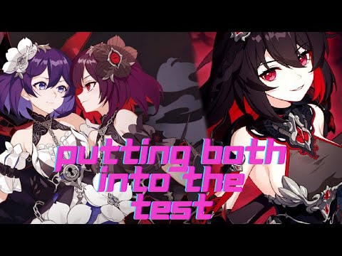 Stygian Nymph VS. Starchasym NYX full set, ultimate Quanta Battlesuit /Honkai impact 3rd