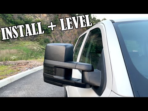 How to Install Tow Mirrors 14-19 GM Silverado Sierra 2014 - 2019+