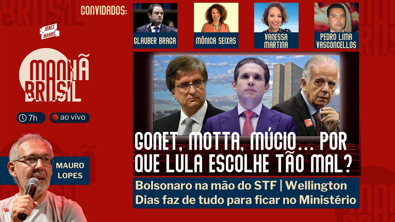 As escolhas ruins de Lula. Entenda | Bolsonaro na mão do STF | As crises de Wellington | 10.2