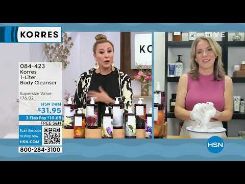 HSN | KORRES Beauty  - All On Free Shipping 06.09.2023 - 06 PM