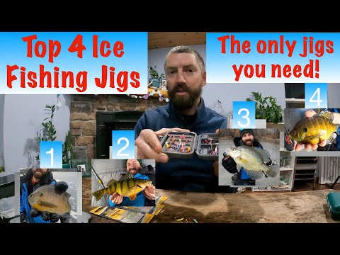 Top 4 Jigs for Ice Fishing! The only jigs you need to have in your box!