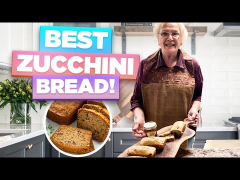 The Best Zucchini Bread Ever!