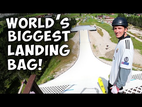 World`s biggest landing bag! (Back in training)