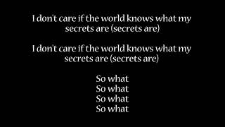 Secrets - Mary Lambert - Lyrics