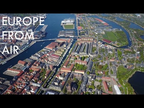 Europe From Air #1 - COPENHAGEN & MALMÖ | Mavic Pro 4k